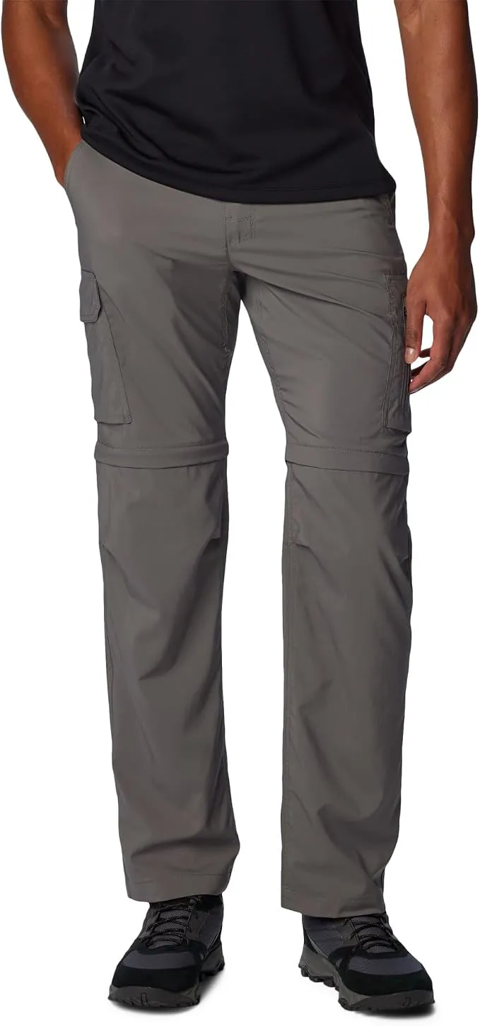 Columbia Pantalones Convertibles para Hombre con Cremallera