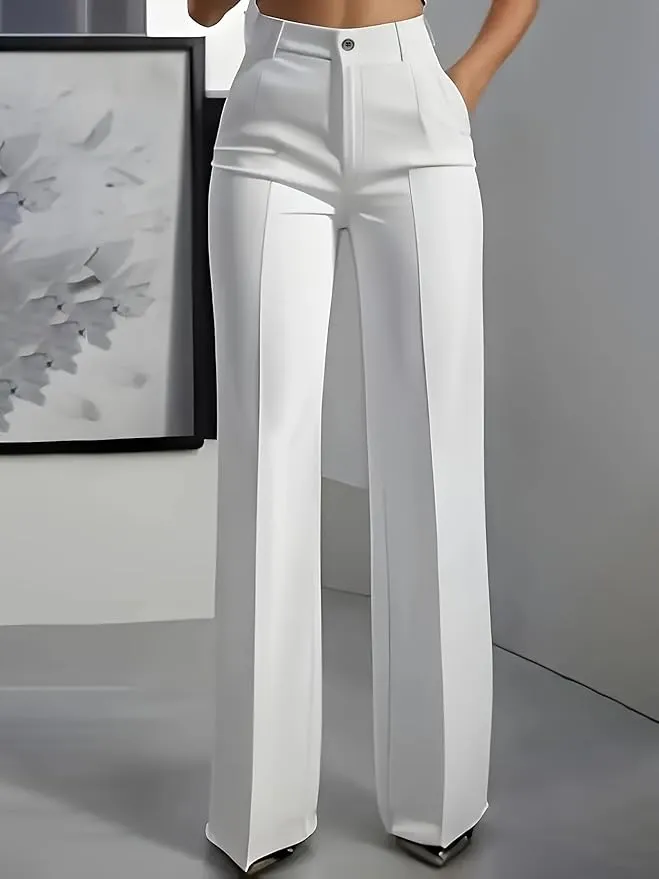 PANTALONES DE VESTIR CINTURA ALTA