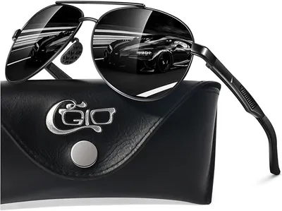 CGID Gafas de sol Hombre Mujer Polarizadas UV400 Clásico Estilo Piloto