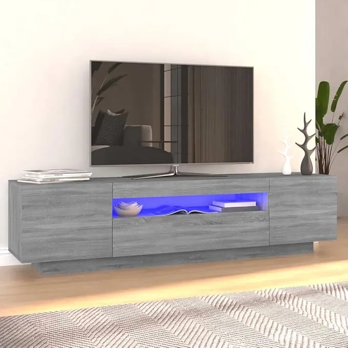 Mueble de TV Refined con Luces LED