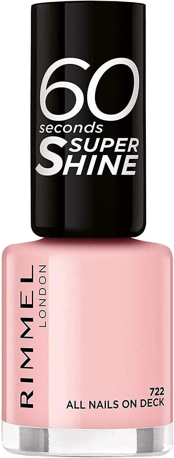 Rimmel London 60 Seconds Super Shine Esmalte de Uñas #722 - 8 ml