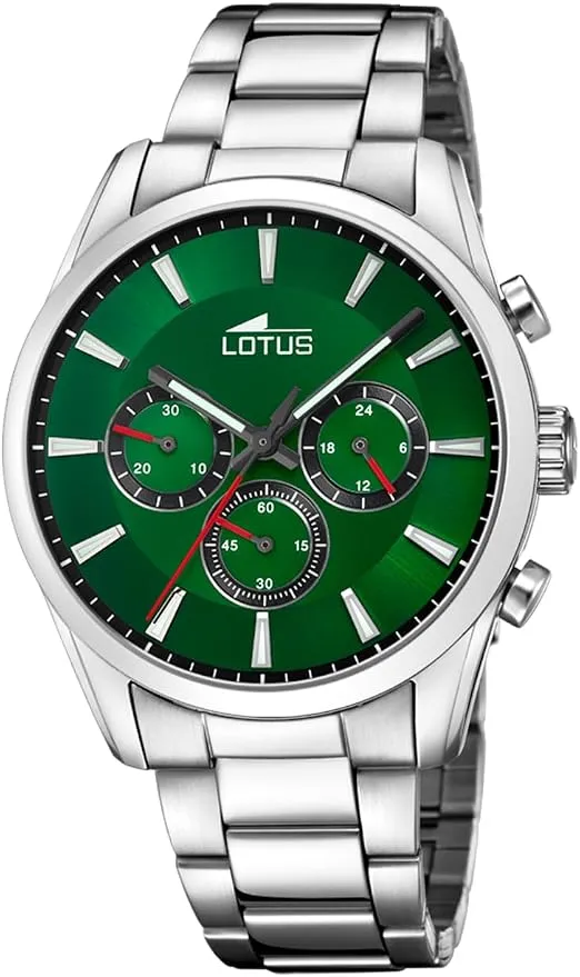 Reloj LOTUS Hombre Analógico Acero Inoxidable Cronógrafo 18922/4