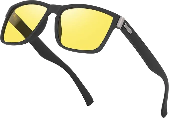 Gafas de Sol Hombre Polarizadas Clásicas Gafas de Sol Cuadradas