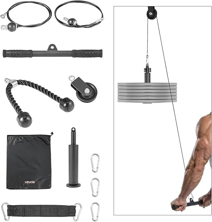 Juego de Poleas VEVOR para Entrenamiento en Casa