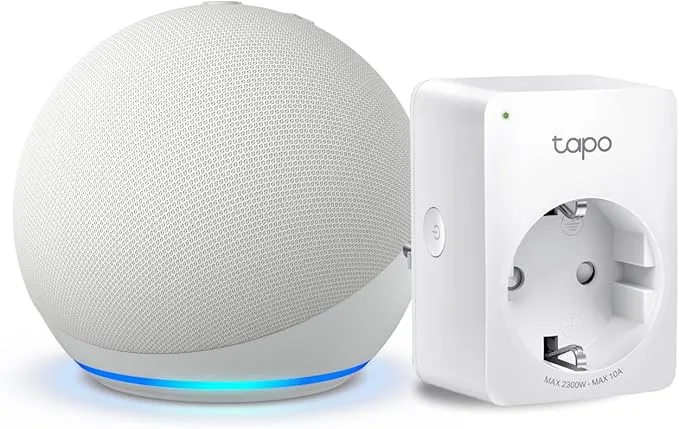 Echo Dot + Tapo P100MA - Kit de inicio de Hogar digital