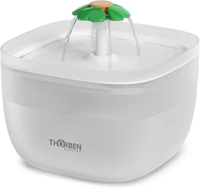 Fuente de Agua Automática Thörben para Mascotas 2L con Filtración Avanzada