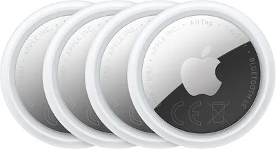 Apple AirTag Paquete de 4 (2ª gen) para localizar objetos