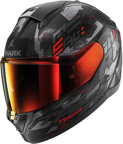 Shark RIDILL 2 Molokai Casco de Moto Integral, Unisex, KAR, S