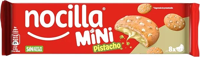 Mini galletas de pistacho Nocilla