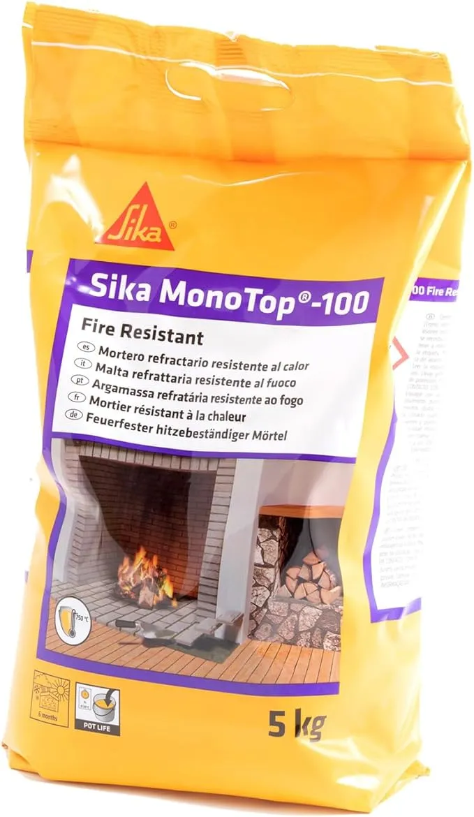 SIKA - Mortero refractario de fraguado rápido