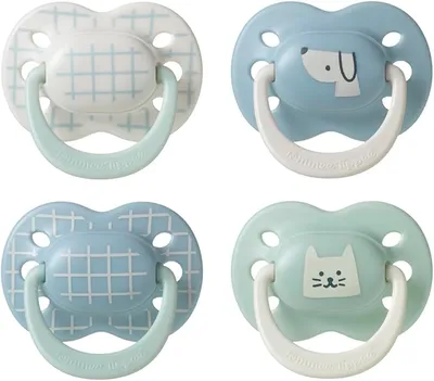 Tommee Tippee Chupete Ultimate Fit, 0-6 meses, Pack de 4