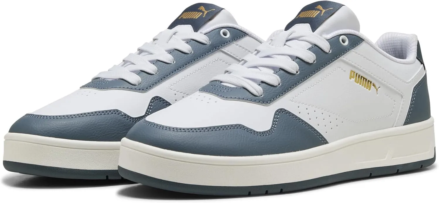 Zapatillas Puma Court Classic Hombre Talla 44.5 Blanco Azul