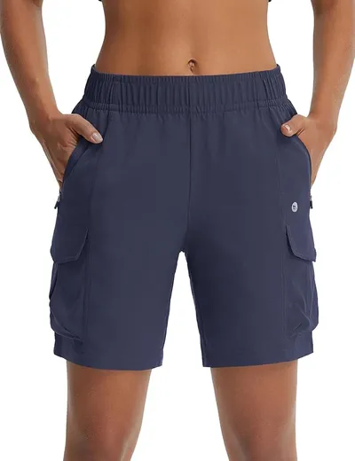 Pantalones cortos de senderismo para mujer Baleaf