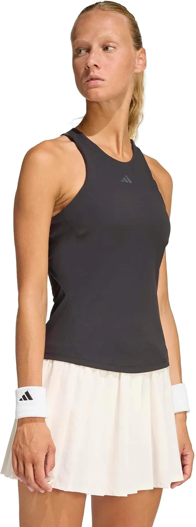 Camiseta adidas Mujer Tennis Climacool Y-Tank Negra Talla S