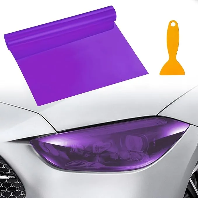 Vinilo Autoadhesivo Resistente para Faros y Luces Traseras de Coche