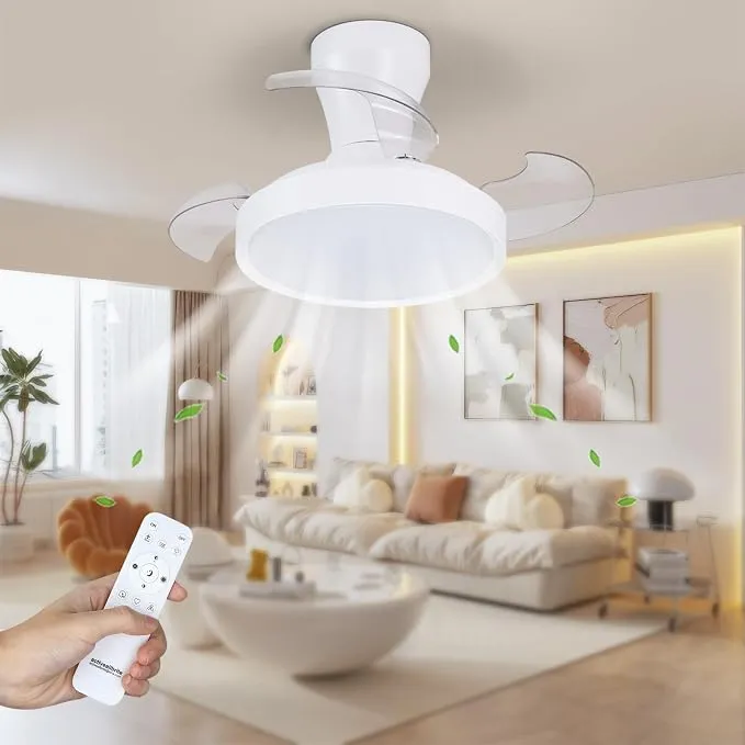Ventilador de Techo Activeallbrite con Luz LED y Motor DC