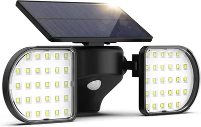 OUSFOT Luz Solar Exterior 56 LED con Sensor de Movimiento 360º