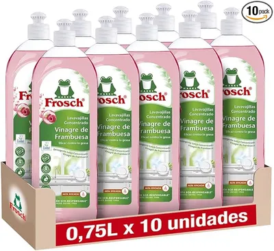 Frosch Lavavajillas concentrado vinagre de frambuesa