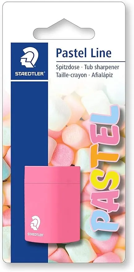 Afilalápices STAEDTLER Noris con Depósito y Cierre de Seguridad