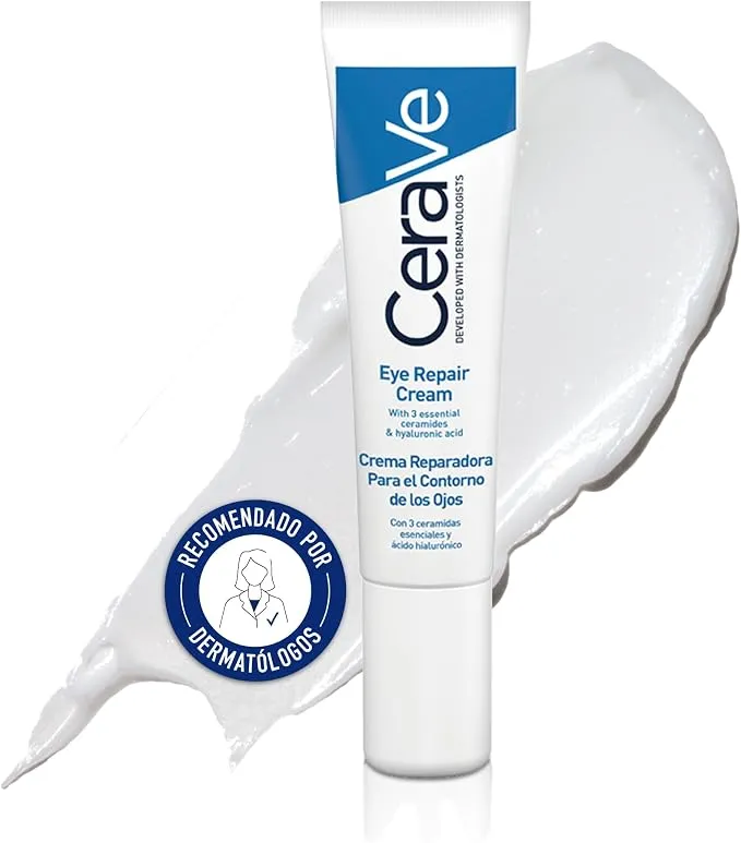 CeraVe Crema Reparadora Contorno de Ojos: Rápida Absorción, Sin Perfume