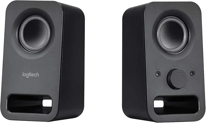 Logitech Z150 - Sistema de Altavoces Compacto con Cable Auxiliar de 3,5 mm