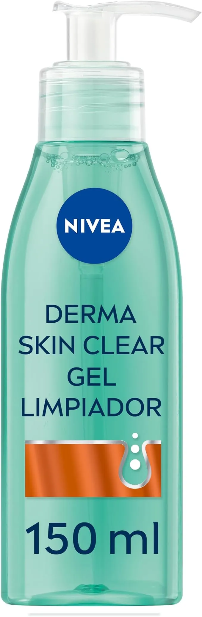 NIVEA Derma Skin Clear Gel Limpiador Facial 150 ml