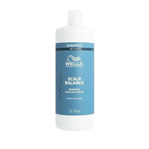 Wella Professionals INVIGO BALANCE PURE Champú Purificante 1L para Cuero Cabelludo Sensible