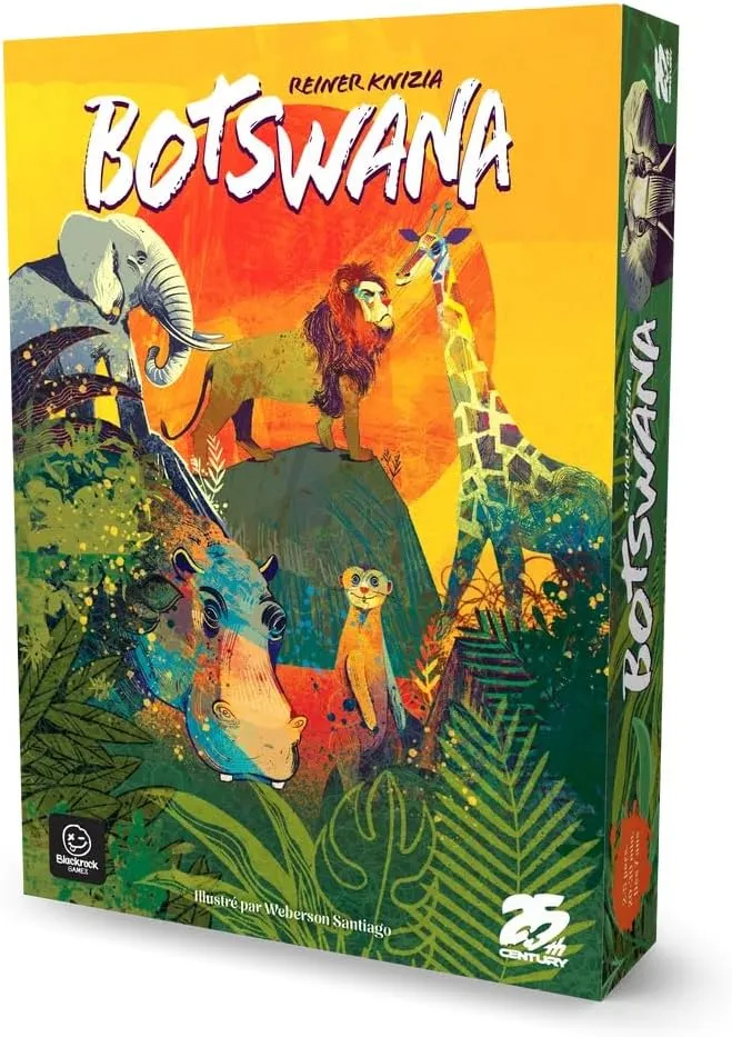Blackrock Games Botswana: Juego de Cartas Estratégico de Colección de Animales