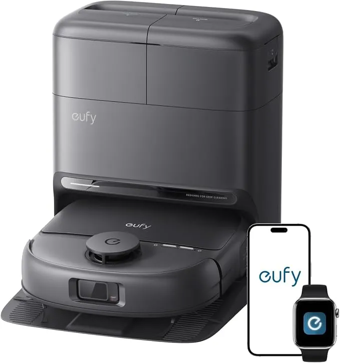 eufy C28 Omni Robot Aspirador y Fregasuelos HydroJet 15.000 Pa