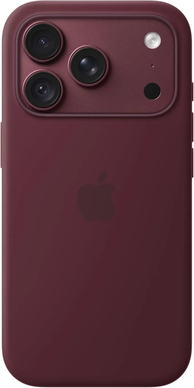 Funda de Silicona con MagSafe Apple para iPhone 14 Pro - Burdeos