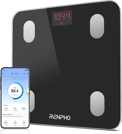 RENPHO Bascula de Baño Digital Grasa Corporal