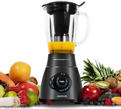 Batidora de vaso Cecotec Power Black Titanium 2500MAX