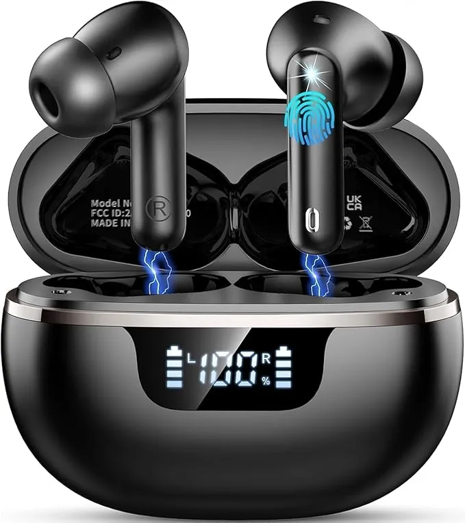 Auriculares Inalambricos Bluetooth 5.4 HiFi Estéreo