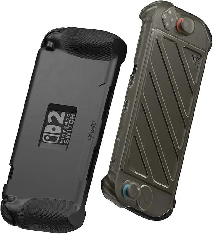 Savage Raven by Skull & Co. StandGrip Front Cover Bundle for Nintendo Switch 2