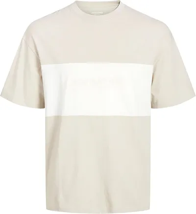 JACK & JONES Camiseta para Hombre Jjelegacy Blocking tee SS O-Neck Noos