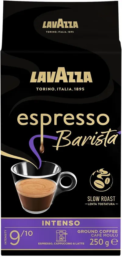 Lavazza Espresso Barista Intenso Café Molido Natural Tostado 250g