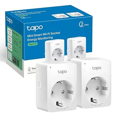 Tapo P110 (2 paquetes) – Mini enchufe inteligente Wi-Fi