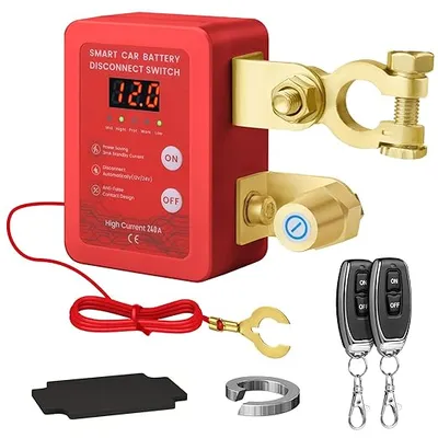Interruptor para desconectar la batería del coche Mtchavno 240A
