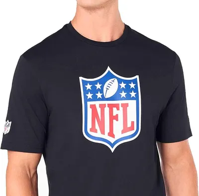 New Era NFL Shield NFL Team Logo Negro Camiseta