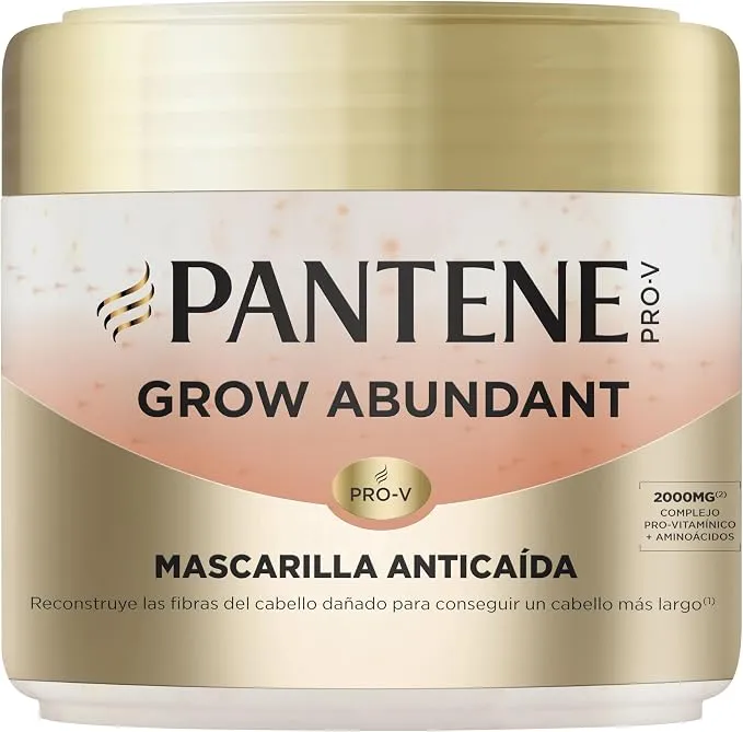 Mascarilla Pantene Grow Abundant Anticaída - 300ml