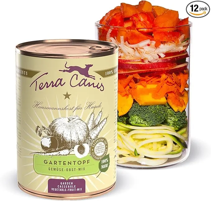 Terra Canis Pienso Classic Guiso del Huerto 12x400g - Complemento Vegetal