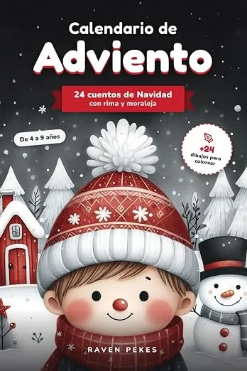 Calendario de Adviento de Cuentos con Rimas y Moraleja para Navidad