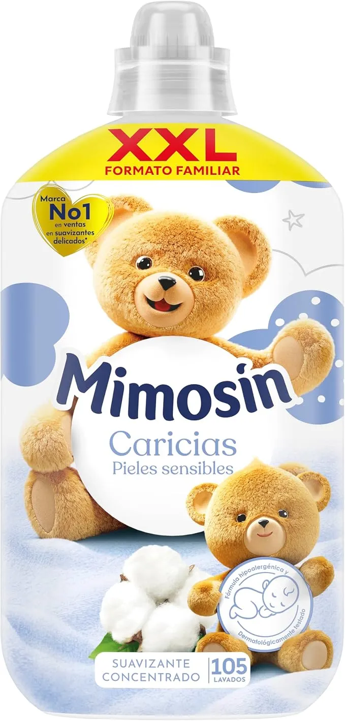Mimosín Suavizante Concentrado Caricias - 105 Lavados