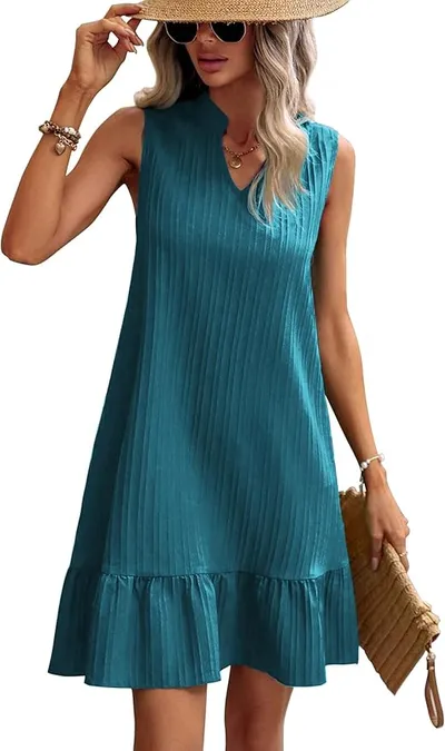 Zeagoo Vestido de verano para mujer