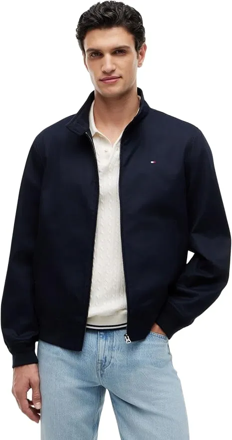 Cazadora Tommy Hilfiger Hombre Classic Harrington Azul
