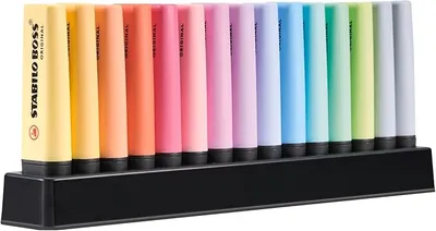 Marcadores Stabilo Boss Original Pastel