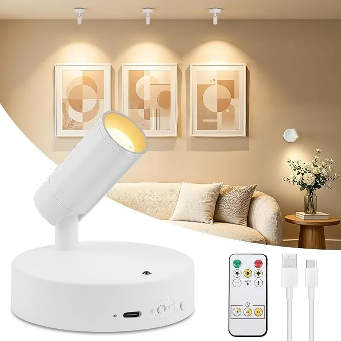 Lámpara LED Inalámbrica Dehobo con Control Remoto