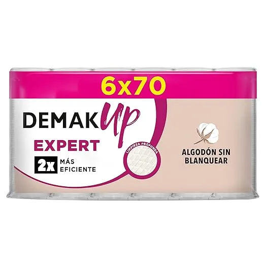 Demak'Up - Bolsa de 420 discos desmaquillantes