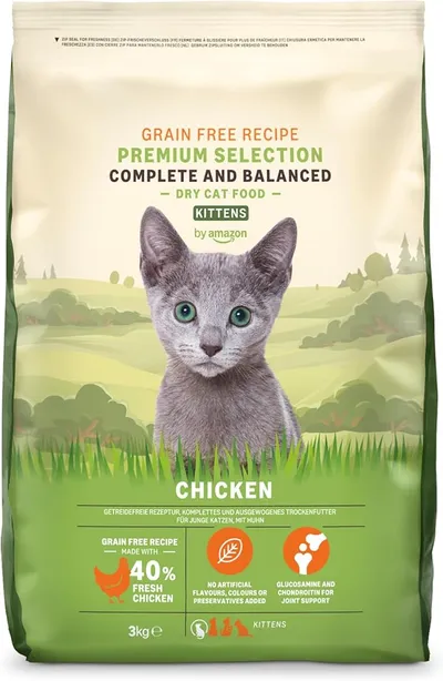 Alimento seco para Gatitos con Pollo Fresco, Receta sin Cereales, 3 kg