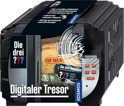 Caja Fuerte Digital Kosmos con Código y Alarma de Voz para Niños